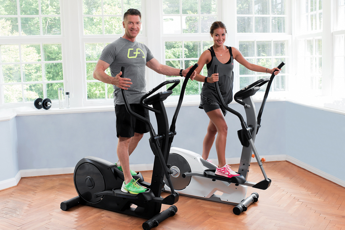 कसरी एक Elliptical ट्रेनर सही प्रयोग गर्ने?