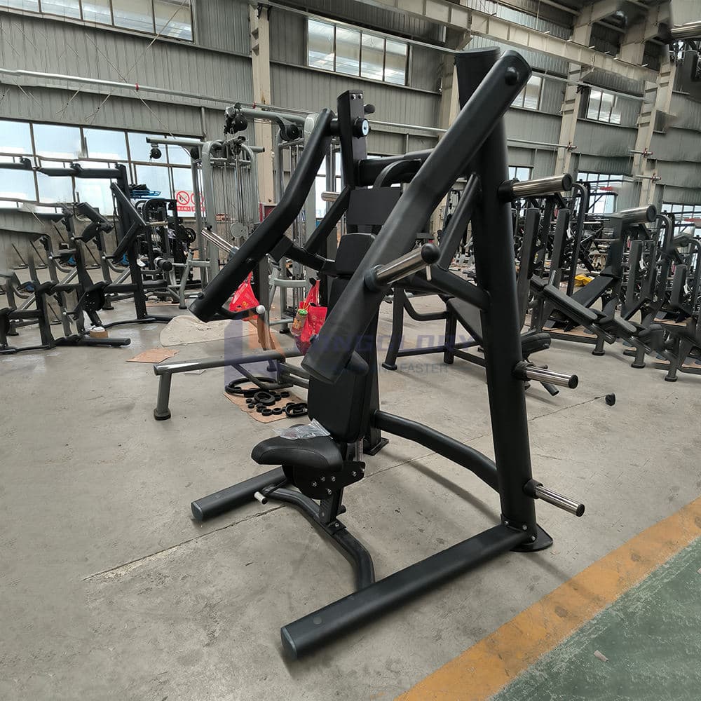 प्लेट लोड गरिएको इनलाइन चेस्ट प्रेस